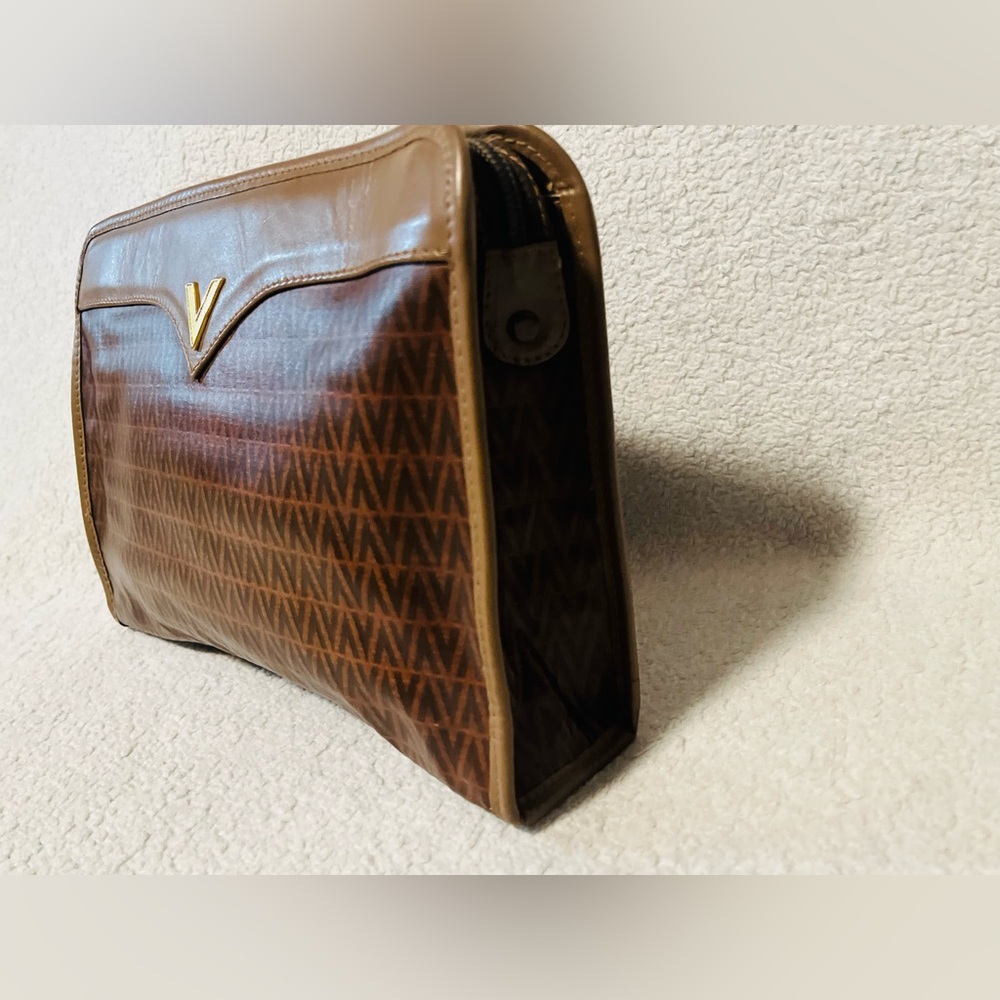 Mario Valentino Monogram Clutch - Picture 2 of 13